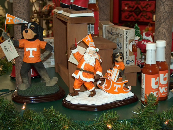 UT Santa Claus Figurine